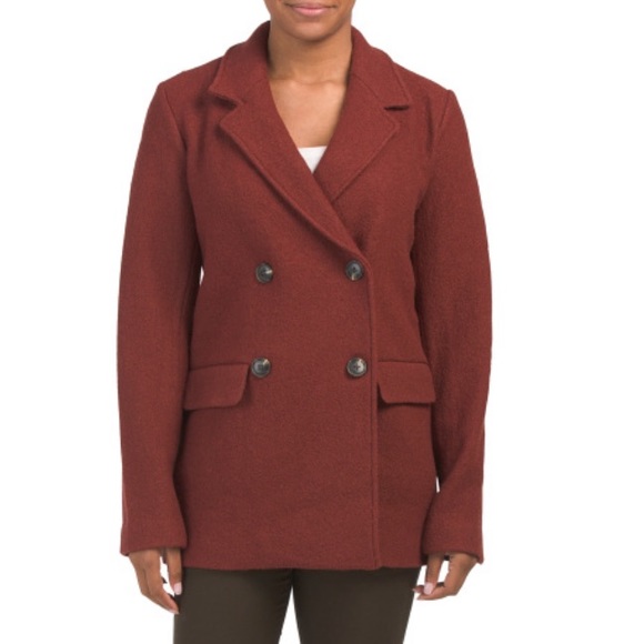 Rachel Zoe Double Breasted Blazer Pea 